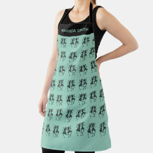 African Art, Cute Pinky Celebration Apron
