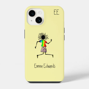 African Art, Happiness Music iPhone 14 Case
