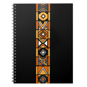 African art pattern notebook