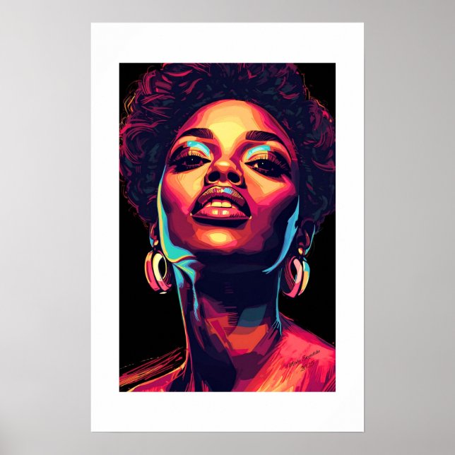 African Art Print (Front)