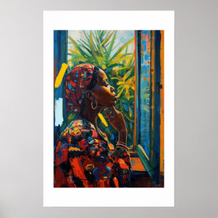 African Art Print