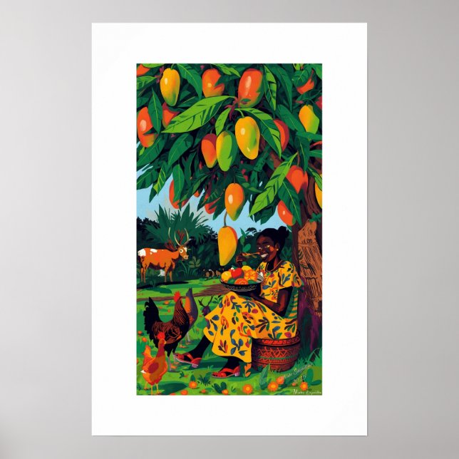 African Art Print (Front)