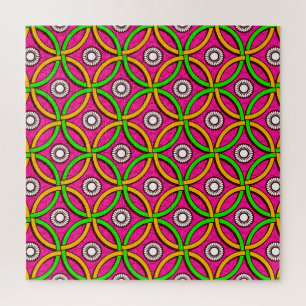 African Art: Seamless Abstract Picture Jigsaw Puzzle