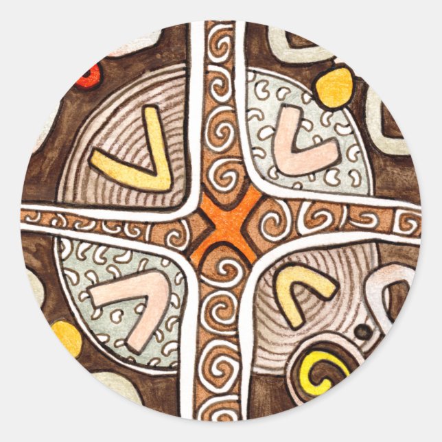 African Art Sticker (Front)