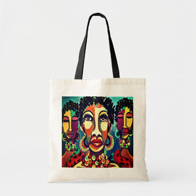 African Art Tote Bag (Front)