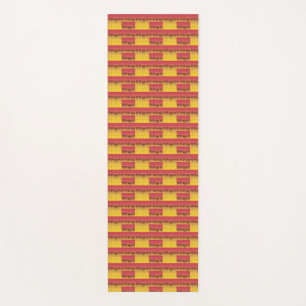 African Art, Tropical Sunset Yoga Mat