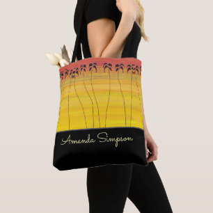 African art, Tropical Sunshine Tote Bag