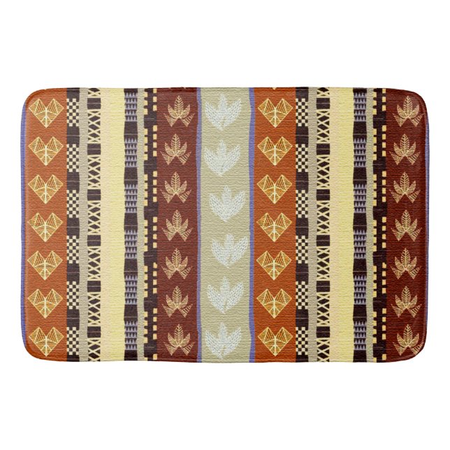 “African Artistry for Your Home” Bath Mat (Front)