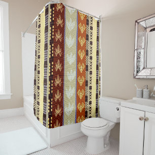 “African Artistry for Your Home” Shower Curtain