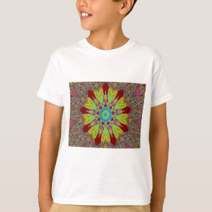 African Asian European ethnic pattern T-Shirt