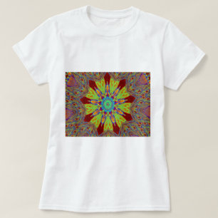 African Asian European ethnic pattern T-Shirt