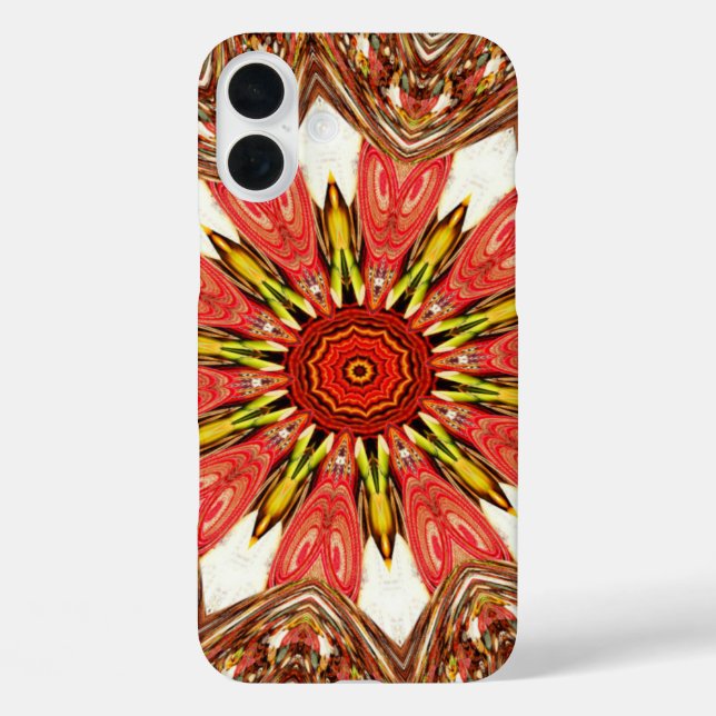 African Asian traditional edgy pattern Case-Mate iPhone Case (Back)