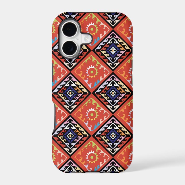 African Basket Weave Multi Pattern (Back)