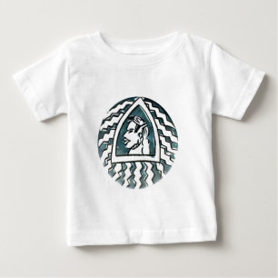 African Beauty Bongo Maasai Portrait Tribal Art  Baby T-Shirt