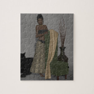 African Beauty Tyla Jigsaw Puzzle