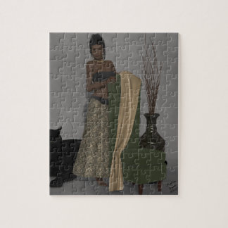 African Beauty Tyla Jigsaw Puzzle
