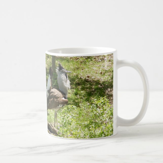 African Birds: Kori Bustard Coffee Mug (Right)