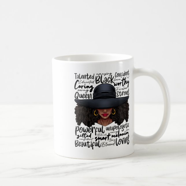 African Black History African American Ladies June Coffee Mug (Right)