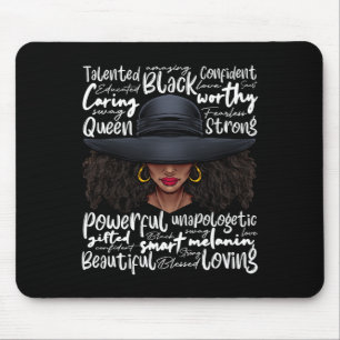 African Black History African American Ladies June Mouse Mat