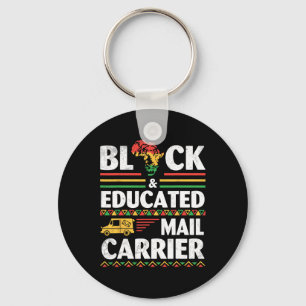 African Black History Month Black And Educated Mai Key Ring