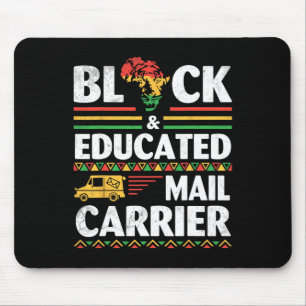 African Black History Month Black And Educated Mai Mouse Mat