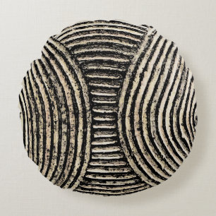 African Carving Pillow