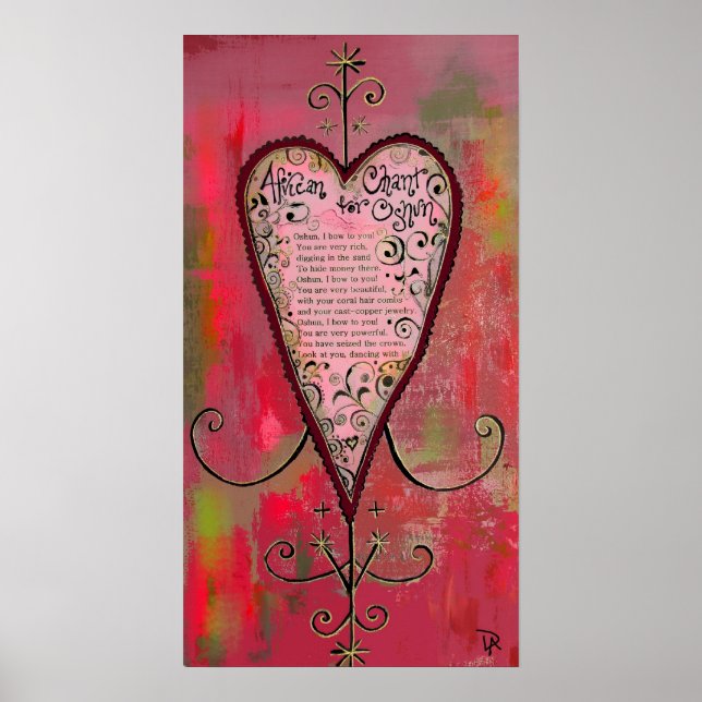 African Chant for Oshun Poster (Front)