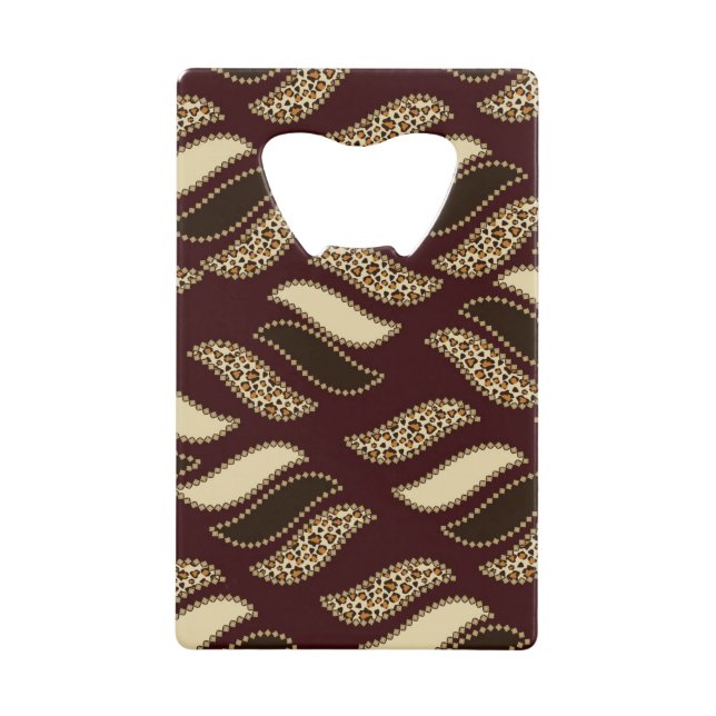 African cheetah skin pattern (Front)