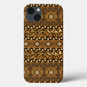 African cheetah skin pattern 2 iPhone 13 case