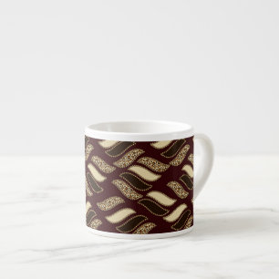 African cheetah skin pattern 2 espresso cup