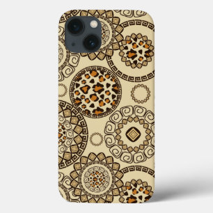 African cheetah skin pattern 3 iPhone 13 case