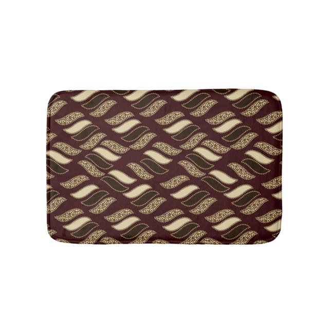 African cheetah skin pattern bath mat (Front)
