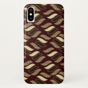 African cheetah skin pattern iPhone x case