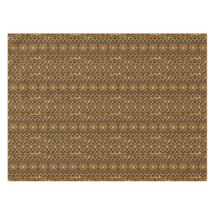 African cheetah skin pattern tablecloth
