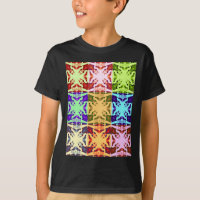 African Chequered Pop art Culture colourful patter