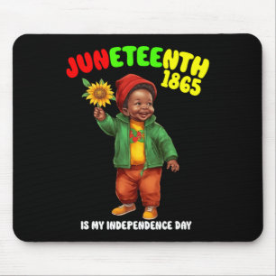 African Child Boy And Girl Is My Independence Day Mouse Mat