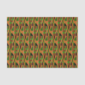 African Classic Kente Cloth Pattern K01 Tissue Paper