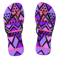 African Colours  Flip Flops