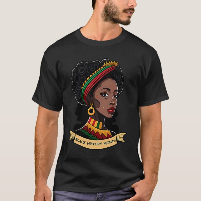African Continent Black History  1 T-Shirt (Front)