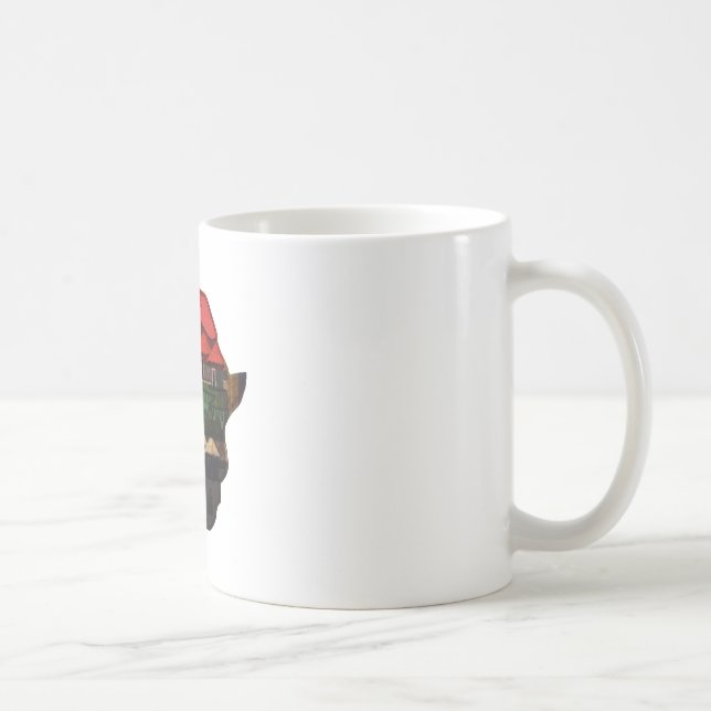 African continent coffee mug (Right)