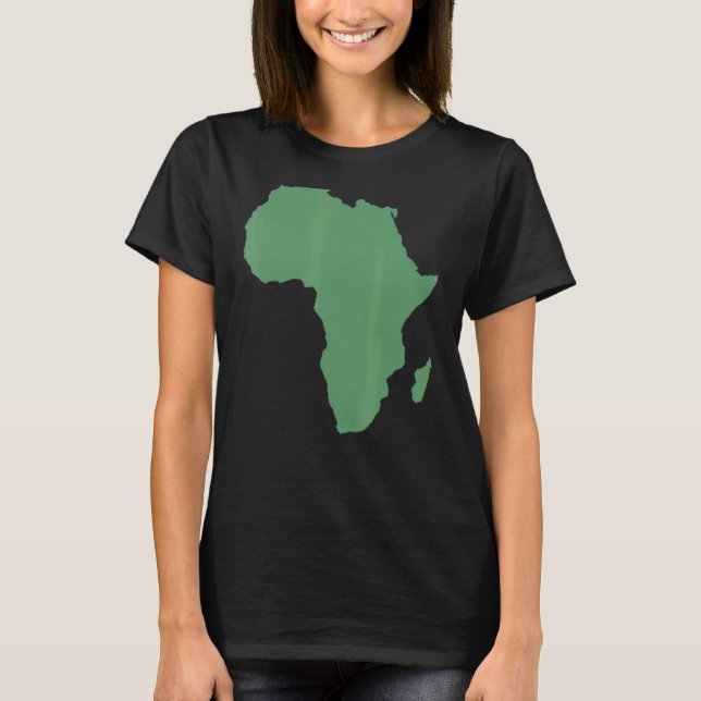 African Continent & Map of Africa Clothing For Boy T-Shirt (Front)