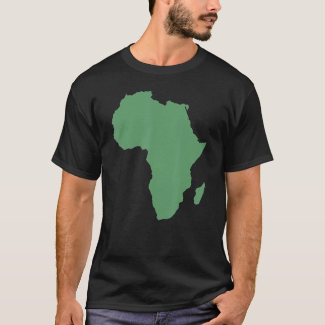 African Continent & Map of Africa Clothing For Boy T-Shirt (Front)