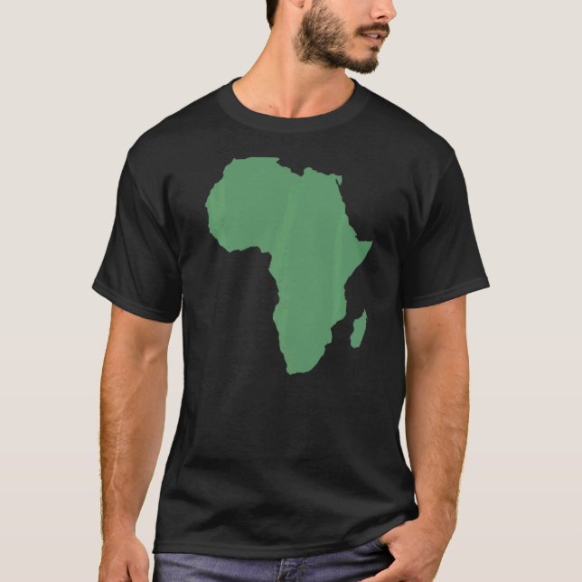 African Continent & Map of Africa Clothing For Boy T-Shirt (Front)