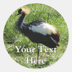 African Crane Stickers