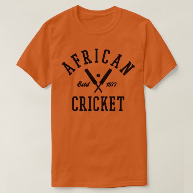 AFRICAN CRICKET  T-Shirt (Design Front)