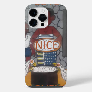 African Cultural Homestead Colourful l text design iPhone 14 Pro Max Case