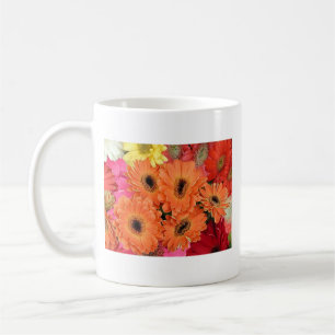 African Daisies "Riot on Broadway" Coffee Mug