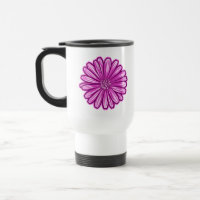 African Daisy Flower, Realistic Illustration
