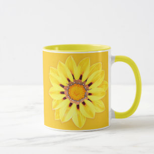 African Daisy / Gazania - Mustard Gold Mug