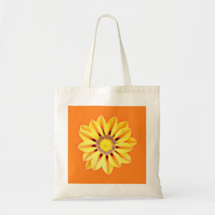 African Daisy / Gazania - Orange and Yellow Tote Bag